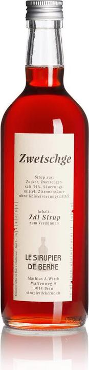 Sirupier de Berne Zwetschgen Sirup 70 cl Le Fl.Depot Fr. 1.- (1 x 70 cl)