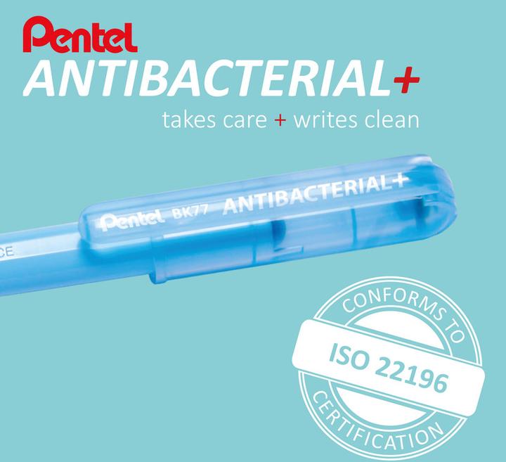 Immagine prodotto Pentel Penna a sfera Antibacterial+ (Nero, 1 x)