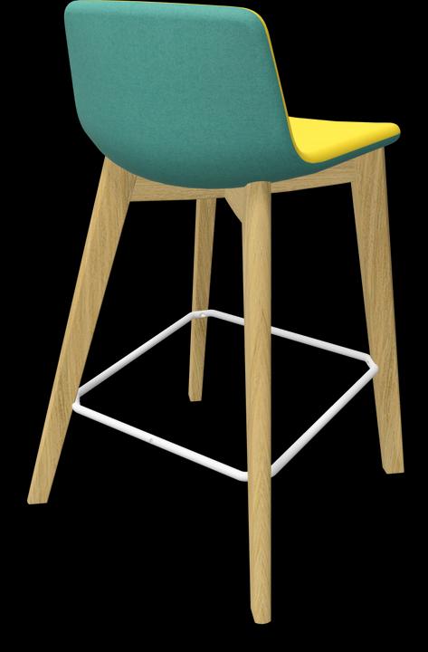 Actual product image Narbutas Twist & Sit Bar Stool