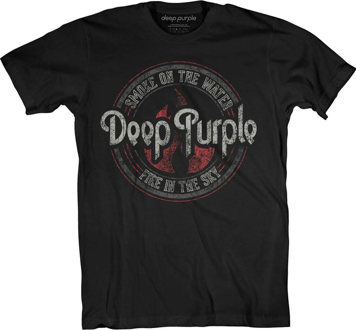 Deep Purple Smoke Circle