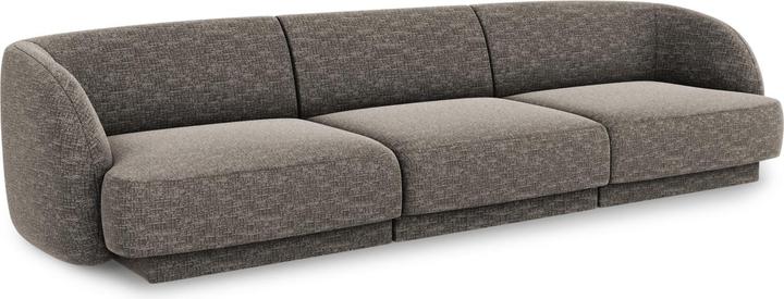 Actual product image Micadoni Sofa, "Miley", 3 Seats, 255x90x70Made in Europe (2 person sofa, 3-seater, 4-seater)