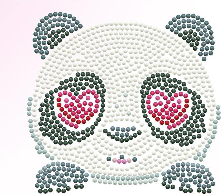Actual product image Diamond Dotz Diamond Painting Panda Love
