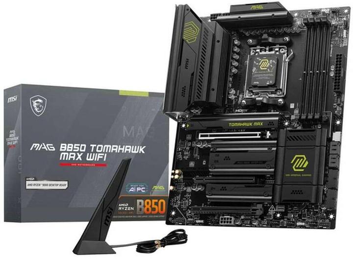 Actual product image MSI MAG B850 Tomahawk Max WIFI (AM5, AMD B850, ATX)