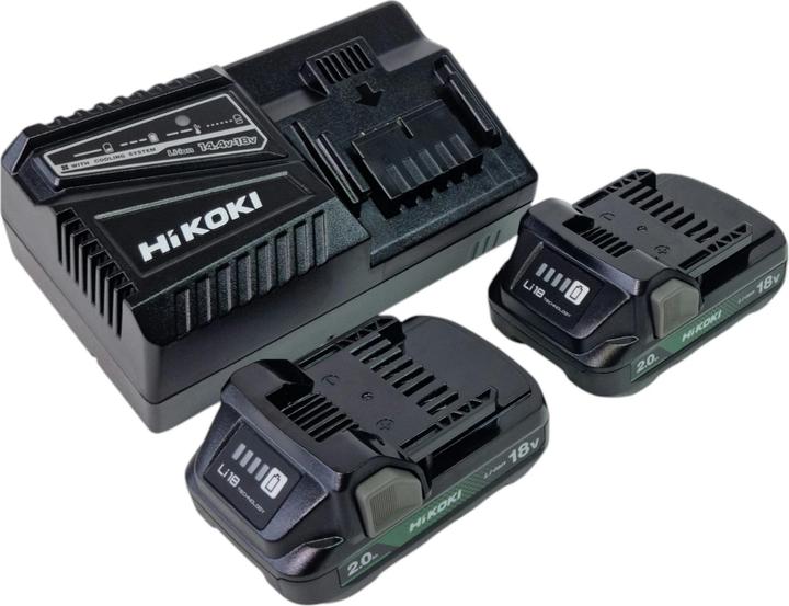 Immagine prodotto Hikoki HIT ASCENSORE 18V DS18DD WQZ 55Nm 2x2,0Ah HITSYSTEM (Batteria ricaricabile)