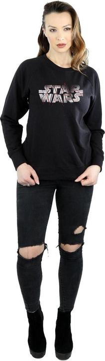 Immagine prodotto Star Wars The Last Jedi Spray Logo Felpa Donna (S)