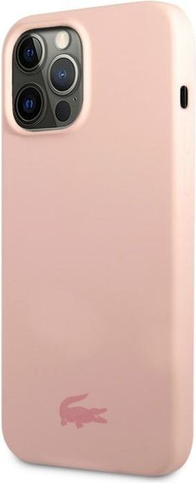 Actual product image Lacoste iPhone 13 Pro Max Liquid Silicone Glossy Printing Logo Case (Apple iPhone 13 Pro Max)