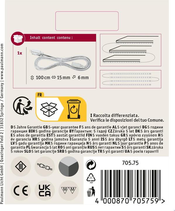 Image du produit Paulmann Connecteur MaxLED