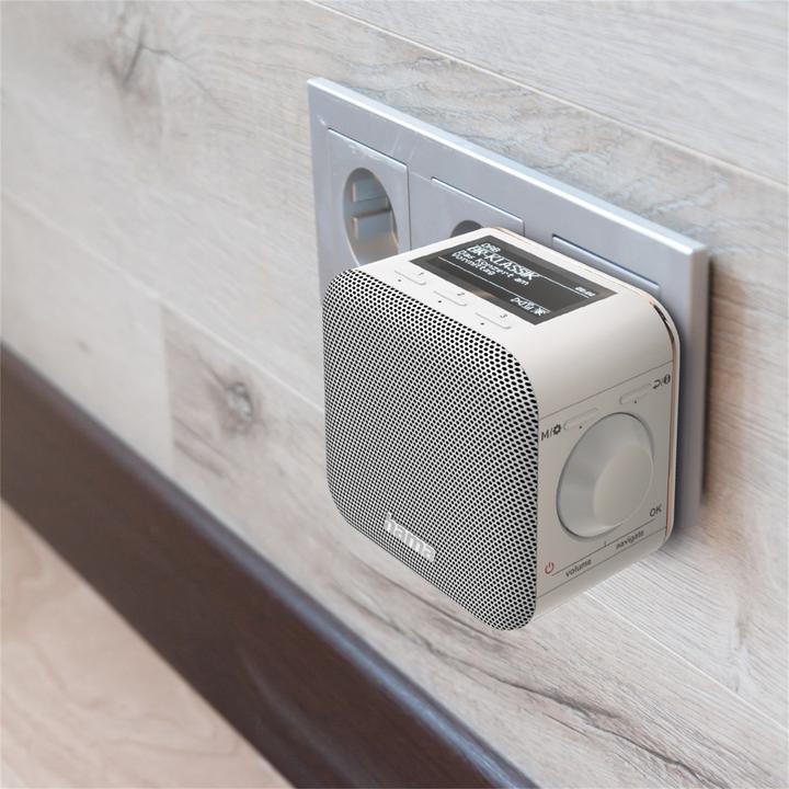 Produktbild Hama Digitalradio DR40BT-PlugIn, FM/DAB/DAB+/BluetoothÂ (DAB+, FM, Bluetooth)