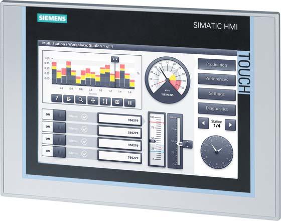Produktbild Siemens SIMATIC HMI TP900 Comfort 9"