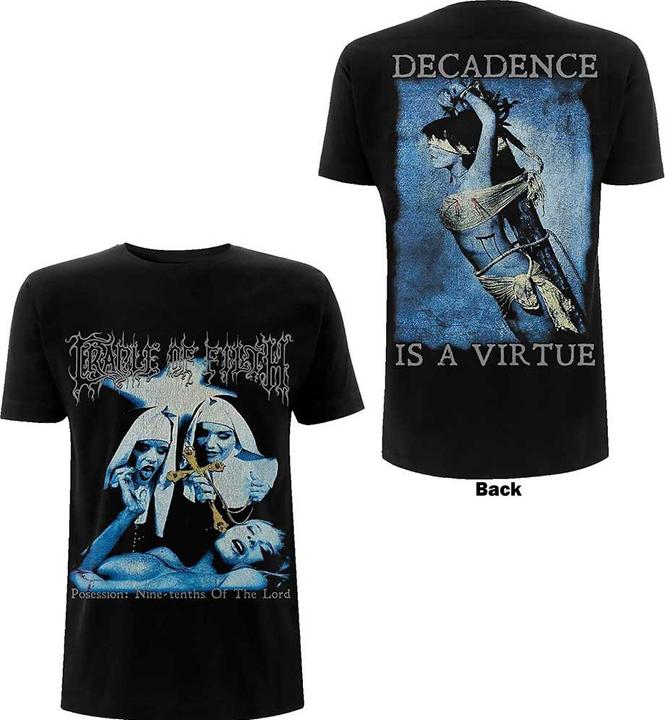 Cradle Of Filth Decadence Back Print