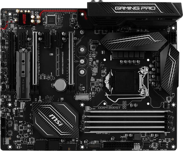 Actual product image MSI Z270 Gaming Pro Carbon (LGA 1151, Intel Z270, ATX)