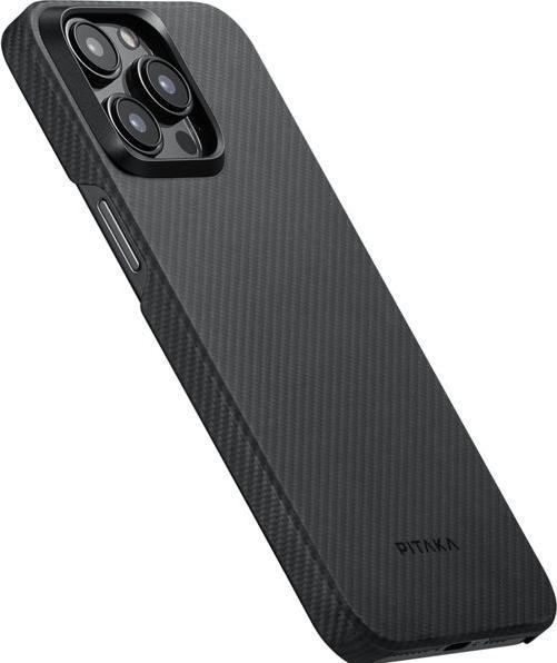 Produktbild Pitaka MagEZ Case 4 600D for iPhone 15 Pro Black/Grey Twill (Apple iPhone 15 Pro)