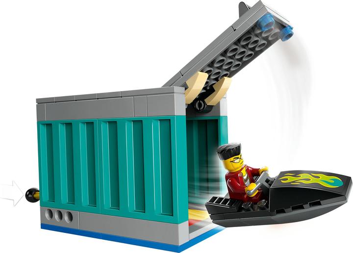 Productafbeelding LEGO Stad - Speedboot van de politie en schuilplaats van boeven (60417) (60417, LEGO Stad)