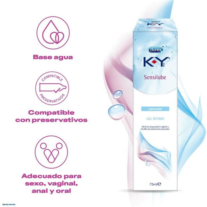 Actual product image Durex sensilube gel intimo ky 75ml (75 ml)