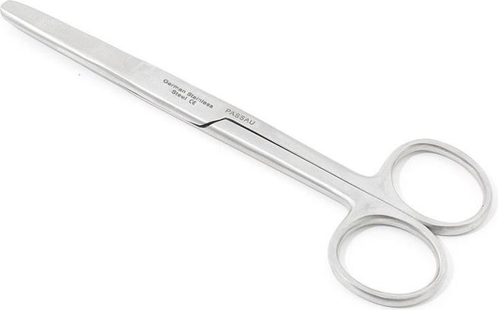 Teqler Chirurgische Schere stumpf gerade 14,5cm (14.50 cm)