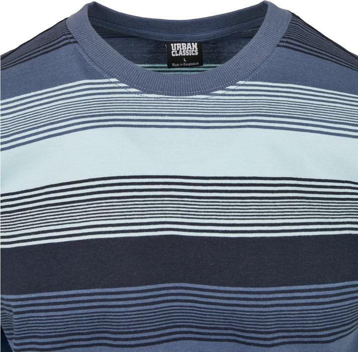 Actual product image Urban Classics Yarn Dyed Sunrise Stripe Tee (L)
