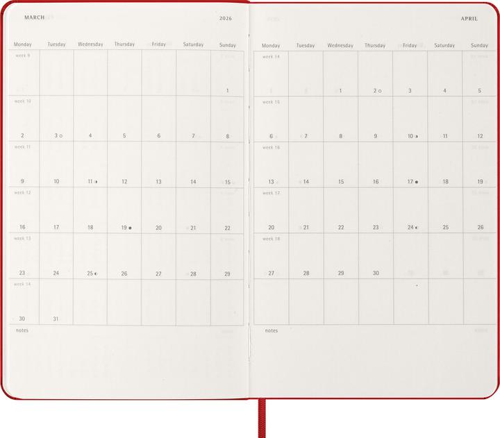 Image du produit Moleskine Agenda commercial Daily (13 x 21 cm)