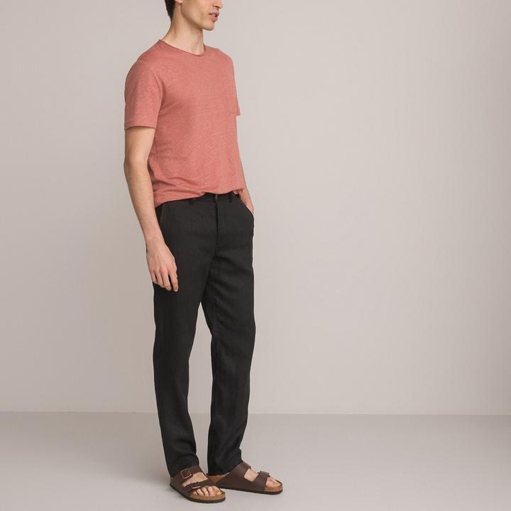 Actual product image La Redoute Collections Linen trousers (56)