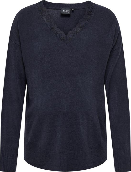 Only Maternity Mama V-Ausschnitt Oberteil mit langen Ärmeln (XL)