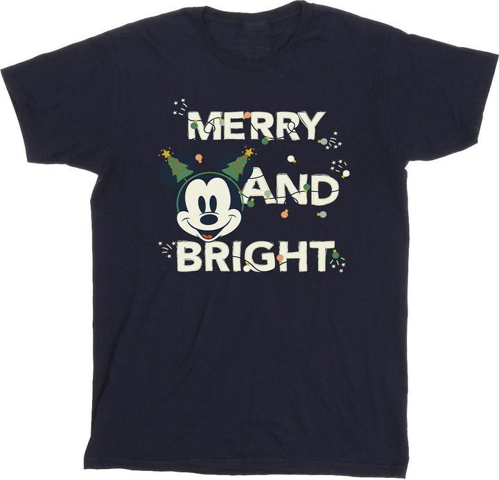 Immagine prodotto Disney Mickey Mouse Merry & Bright Maglietta Uomo (L)