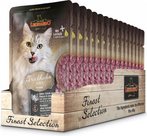 Actual product image Leonardo Cat Food Turkey Pure (Adult, 1 pcs., 1360 g)