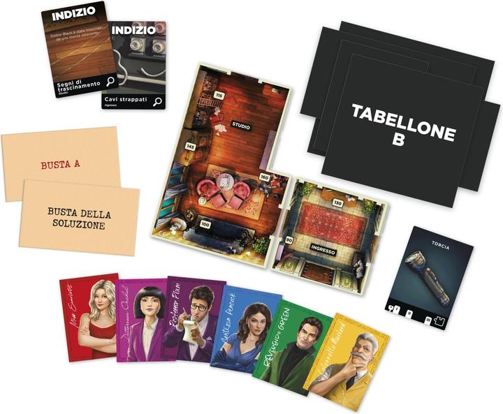 Produktbild Hasbro Gaming Cluedo Verrat in der Villa, ein Krimi- und Rätselspiel, kooperatives Familien-Brettspiel ab 10 Jahre (Italienisch)