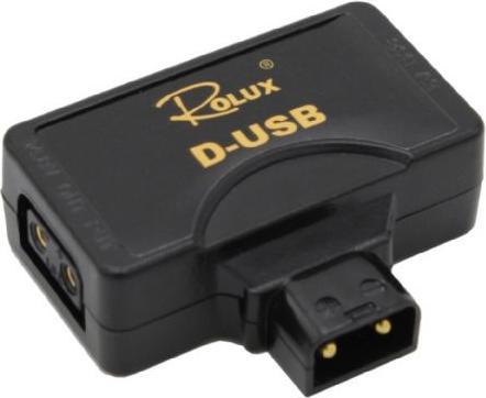 Image du produit Rolux Adaptateur D-USB (1 pcs, Piles rechargeables + chargeur)