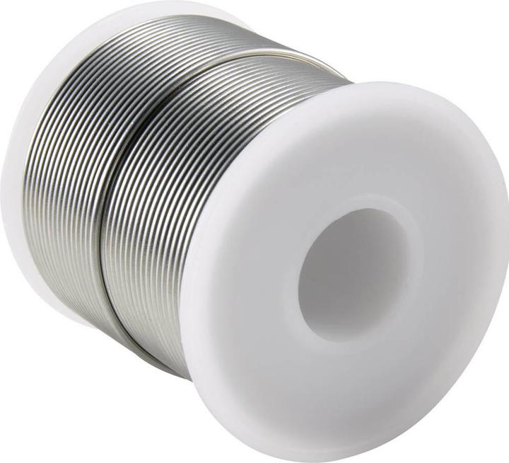 Image du produit Toolcraft Étain de soudure, sans plomb Bobine Sn99,3Cu0,7 ROL1 250 g 1.5 mm (Kit de bobine de soudure)