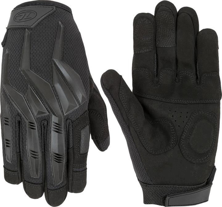 Actual product image Highlander Raptor Glove Full Finger-Bk-Med (M)