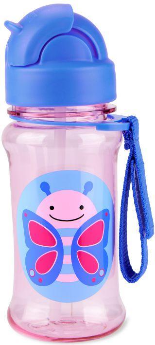 Image du produit Skiphop Zoo Tritan Trinkflasche Schmetterling