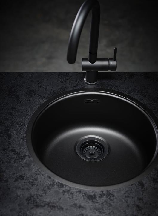 Immagine prodotto Reginox Raccordo in acciaio inox, Yampa Black 22x38,5 cm R31704