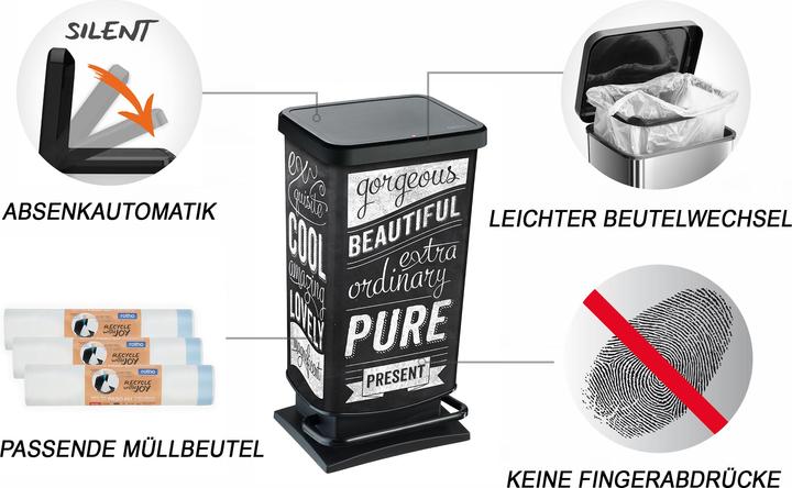 Actual product image Rotho Pedal bin 40 l PASO (40 l)