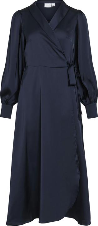 Actual product image Vila Long-sleeved midi wrap dress (34)