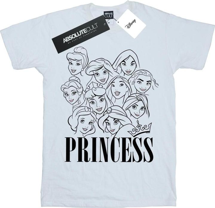 Image du produit Disney - T-shirt PRINCESS MULTI FACES - Fille (140, 146)
