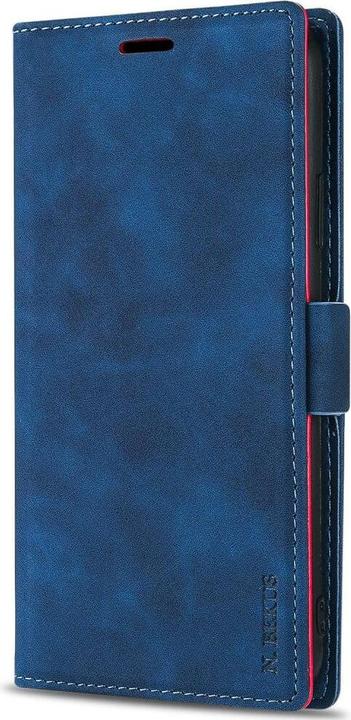 Produktbild N.Bekus iPhone 14 Plus - Flip Case Hülle blau (Apple iPhone 14 Plus)