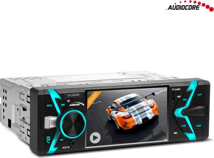Productafbeelding Audiocore Draagbare stereo auto AC9900 (USB, USB + AUX, USB + AUX + SD kaarten)