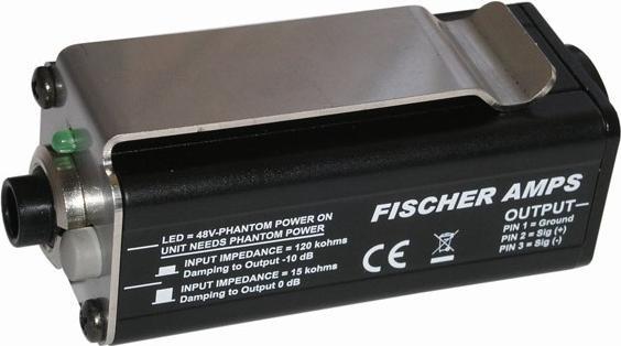 Actual product image Fischer Amps Mini DI Box