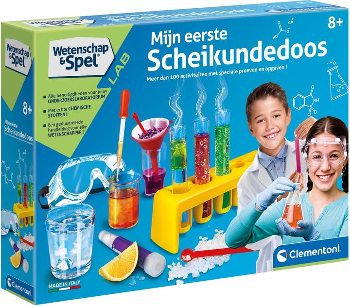 Productafbeelding Clementoni Wetenschap & Spel - Mijn eerste scheikundedoos