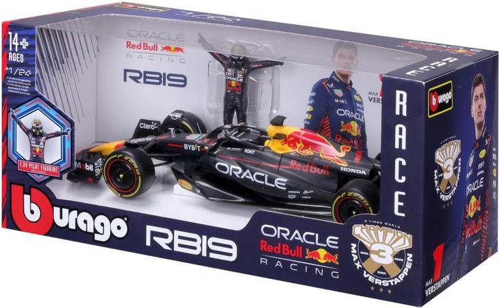 Actual product image Bburago Red Bull F1 RB19