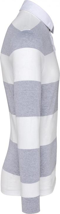 Produktbild Kariban Gestreiftes Poloshirt langarm (S)