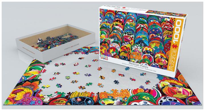 Image du produit Eurographics Assiettes en céramique mexicaine (1000 pièces)