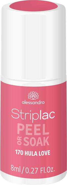 Actual product image Alessandro Striplac Peel or Soak - 170 Hula Love (170 Hula Love, UV gel varnish)