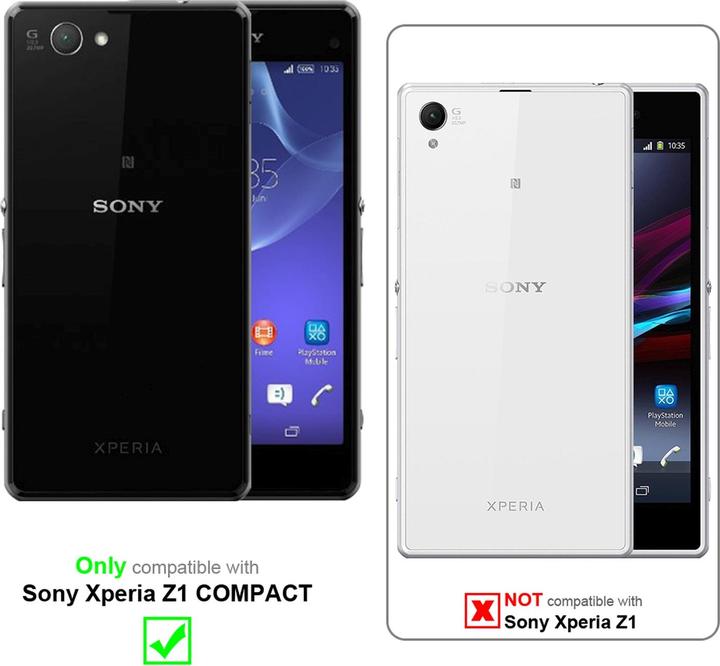 Produktbild Cadorabo Book mit Standfunktion Cover (Sony Xperia Z1 Compact)