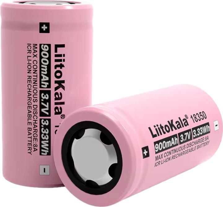 Produktbild Purecrea Li-Ion Akku 3.7V 900mA 18350 mit Flachpol (1 Stk., 18350, 900 mAh)