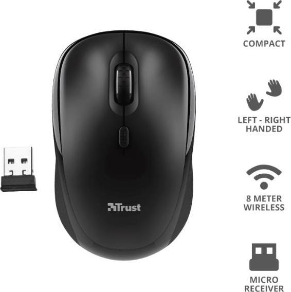 Actual product image Trust TM-201 WIRELESS MOUSE ECO (Wireless)