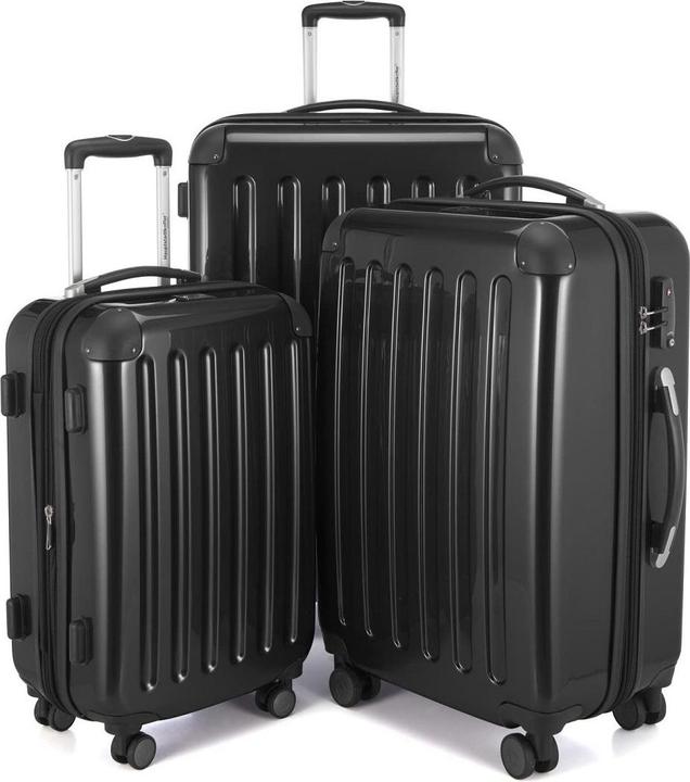 Produktbild Hauptstadtkoffer Alex - Kofferset TSA Schwarz, S/M/L (119 l, Handgepäck (bis 50l), M (50 - 90l), L (90 - 115l))