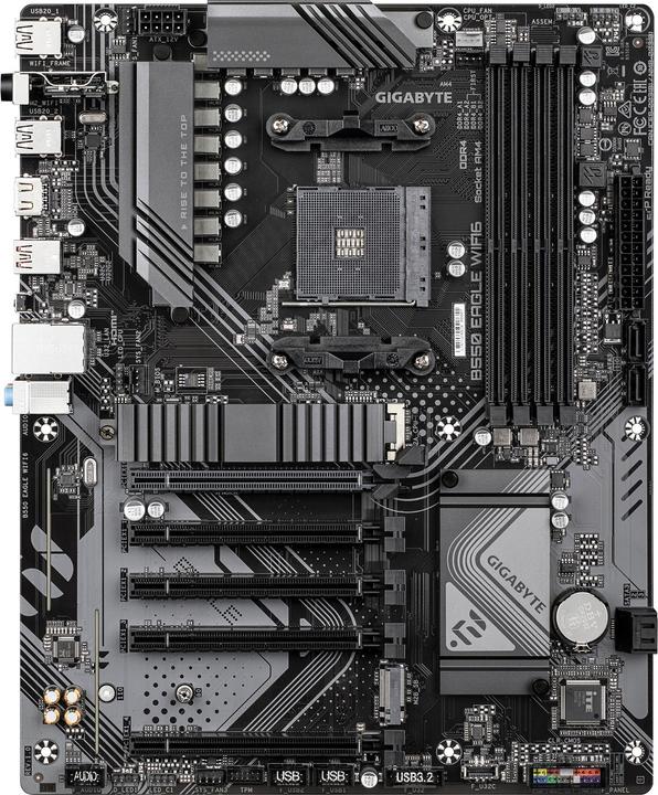 Actual product image Gigabyte B550 EAGLE WIFI6 (AM4, AMD B550, ATX)
