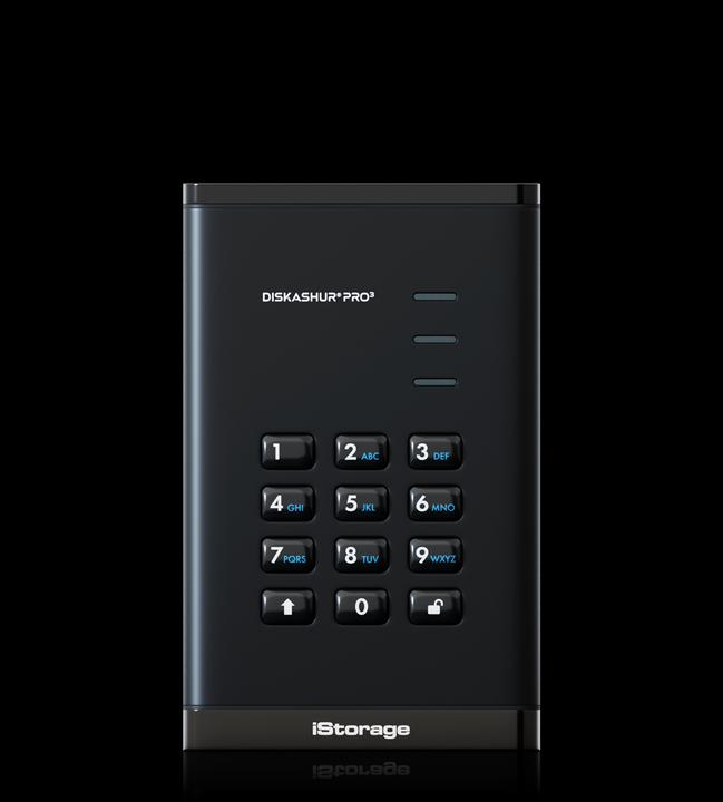 Actual product image iStorage diskAshur PRO3 SSD 4TB (4000 GB)
