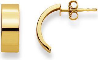 Produktbild Natsumi Schmuck Ohrstecker Gelbgold 18K/750 flach (750/18 K Gelbgold)