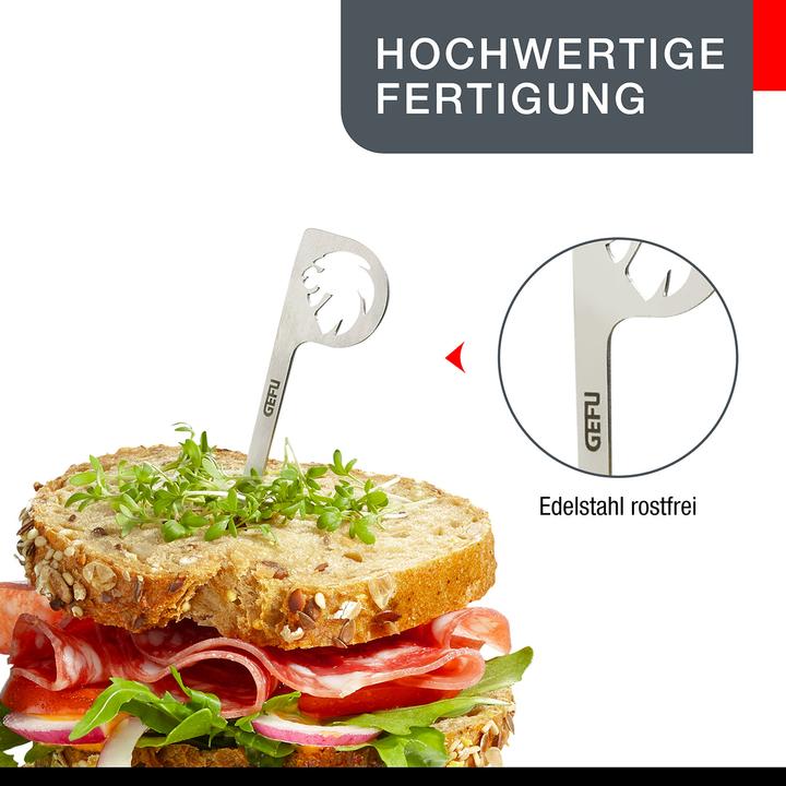 Actual product image GEFU Party skewers 6 pieces